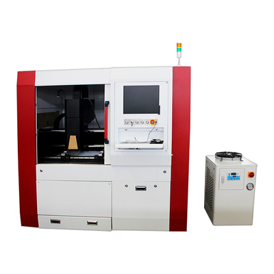 Precisão de alumínio 600x600mm da máquina de corte do laser da fibra